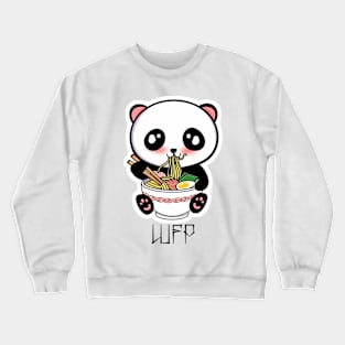 Cute ramen PANDA Crewneck Sweatshirt